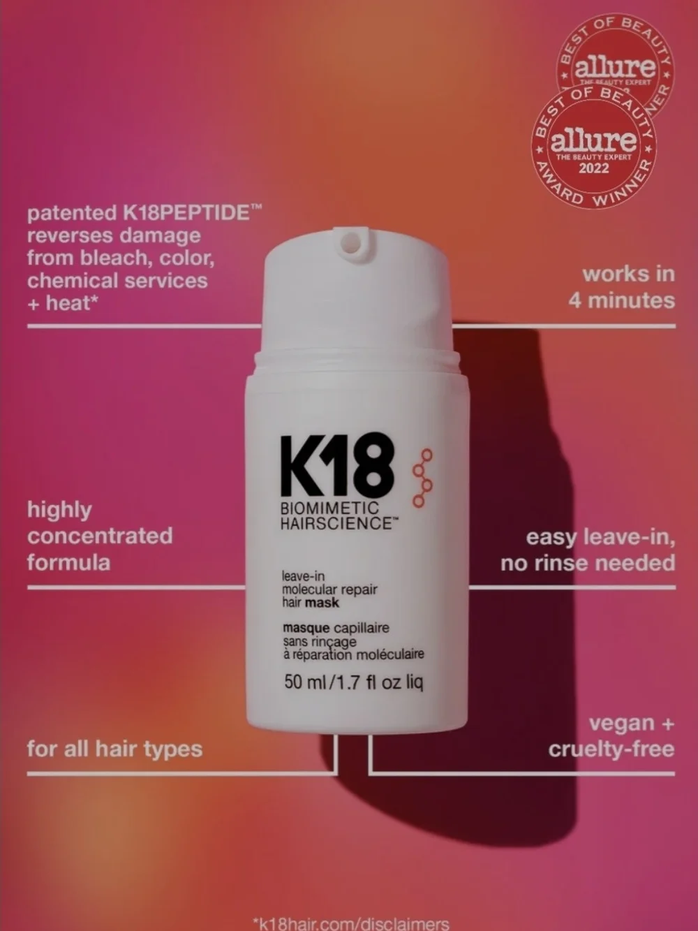 K18 leave molecular